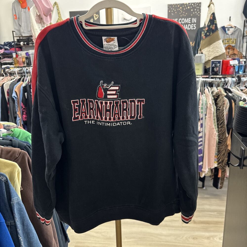 Vintage Y2K Dale Earnhardt The Intimidator Sweatshirt Size XL Mens